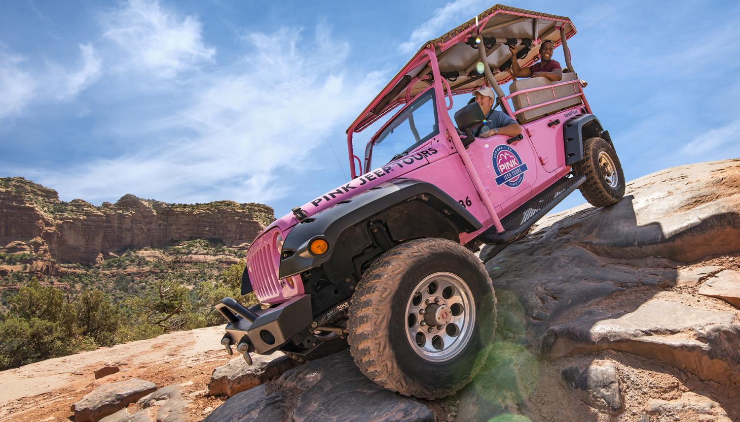 Pink Jeep tours